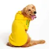 Dog Apparel suéter de lã com capuz dourado husky Labrador preto amarelo vermelho cinza com e sem observação