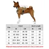 Chaleco táctico para perros Arnés Militar K9 Entrenamiento de trabajo para tamaños medianos, grandes y XL 210712