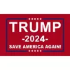 Laagste prijs Trump 2024 Flag 10 Styles Donald vlaggen Houd Amerika geweldig weer polyester decor banner voor president USA