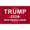 lägsta pris Trump 2024 Flagga 10 stilar Donald Flags Keep America Great Again Polyester Dekor Banner For President USA