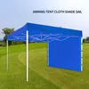 Cień Outdoor Solar Solar Wall Solding Wodoodporne słoneczne tkanina tarasowe letni namiot piknik7262704