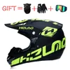 Casques de moto 3 cadeaux Racing OffRoad Casque intégral Dot Motocross Moto Dirt Bike Vintage Casco Moto6413979