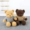 Teddy bear doll plush toys push dolls 30CM Christmas gifts for children kids birthday party gift Stuffed Animals Baby present