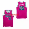 Maglia da basket personalizzata Erving Moses Guthrie # 35 The Fish That Saved Pittsburgh Sewn Bianco Rosso Blu Verde Nero Taglia S-XXL Qualsiasi nome e