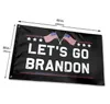 90150 cm Banner Outdoor Flag Flag Let Go Brandon FJB Flagi gobelin z mosiężnymi przelotkami trwałymi odpornymi na fade dekorację wewnętrzną WHT0229216941