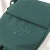 Mochila Mulheres Mochila Sólida Mulheres À Prova D 'Água Saco De Ombro Saco de Escola Preto Para Adolescente Crianças Mochilas Travel Bag 202211