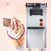 Máquina de helado suave de acero inoxidable vertical comercial yogurt congelado