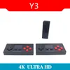 Y3 HDTV Video 4K Classic Mini Jogo Console 628 Jogos Suporte 2 Dual Portátil Controlador Sem Fio TF Cartão para Jogadores de 8 Bit