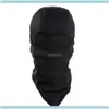 Caps Masks Защитное снаряжение на открытом воздухе Оптовая торговля - 5 Цветов Велосипедная маска для лица Тепловая защита Ветрозащитный дышащий легкий ещ