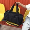 Sacos de ginástica de esportes Mulheres treinamento fitness viagem bolsa de ioga tapete saco de esporte com calçados compartimento ao ar livre ombro impermeável