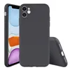 For Iphone 15 Pro Max Phone Cases Samsung Galaxy S24 Plus Ultra A55 A35 A25 A15 5G Slim Matte Rubber Black Soft TPU Covers