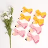 헤어 액세서리 NCMAMA 20PCS/LOT 3 "/4"BOWS 수제 연필 활면 클립 십대 소녀 학생