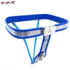 Fe Belt Mutandine BDSM Bondage Gear Metallo Acciaio inossidabile Strap-on Dispositivo di blocco Giocattoli sessuali per donne Coppie Giochi per adulti P08267039290