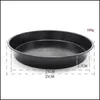 Dishes Pans Bakeware Kitchen, Dining Bar Home & Garden Nonstick Round Deep Dish Pizza Pie Tray Carbon Steel Cake Pastry Baking Mod Pan Patte