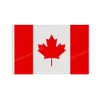 Canada Flags National Polyester Banner volant 90 x 150cm 3 * Le drapeau de 5 pieds dans le monde entier du monde entier peut être personnalisé