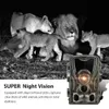 Kamery myśliwskie 20mp Night Vision Las Wodoodporna Wildlife Pułapki Pułapki Trail Camera Chasse Scouts 36 sztuk 940nm Diody na podczerwień