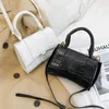 Designer Luxury Top-Handle Shoulder Bag Women Alligator Leather Hourglass Girl Brand B Metal Crossbody Bags Female