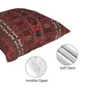 Kudde / Dekorativ kudde Baluch Flatweave Antikväska Boho Kilim Etniska Vintage Persiska Carpet Tribal Cushion Cover Decor Billowcover för
