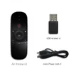 W1 24G Air Mouse Draadloos toetsenbord Afstandsbediening Infrarood Remote Learning 6 Axis Motion Sense-ontvanger voor TV BOX PC270G493M7545336