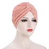 KepaHoo nouveau solide plis perle Musulman Turban écharpe femmes islamique intérieur Hijab casquettes arabe Wrap tête Femme Musulman Turbante Mujer