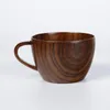 Mugs Natural Jujube Wooden Cup With Handgrip Coffee Tea Milk Travel Wine Beer For Home Bar [4]