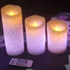 Candela di cera a led a luce multipla che cambia colore con telecomando RGB, fornitura di nozze / bar, SPA, KTV, el, Natale, anno 211222