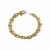 Nieuw aankomst roestvrij staal hart u Bangle vorm armbanden armbanden voor vrouwen man mode echte sieraden roze goud/zilver/gouden liefde bangle emaille feestcadeau