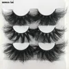 Par Mink Eyelashes 30mm Fluffy Lashes Messy Long False Tjock Fake Wholesale Dramatic Eyelash in Bulk