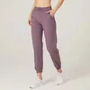 Yoga Outfit Womens Workout Sport Joggare Running Sweatpants With Pocket Kvinnor Fitnessbyxor Mjuk jogging