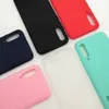 Cukierki Przypadki dla Xiaomi MI A3 Matowe Silikonowe Miękkie tylne pokrycie dla Xiaomi Mi A3 Back Cover Xiaomi Mia3 Chronić Skin Silicon Case