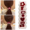 7 pièces/ensemble mode peluche cheveux chouchous mignon doux élastique Ribber bandes pour filles doux tout match cheveux anneaux cheveux accessoires