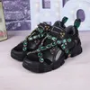 De senaste skorna med avtagbara kristallerskor Fashion Womensneakers