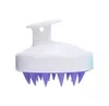 NEWBeautiful and practical soft silicone shampoo-brush massage shampoo brush to clean the scalp household bath comb hairdressing tool RRA979