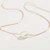 Подвесные ожерелья 2022 Стиль натуральная пресноводная жемчужная леди многослойное ожерелье Chrismas