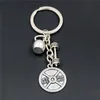 10pcbarbell Keychain Gym Keep Fitness Sport Kettle Bell and Strong est magnifique Body Build Build