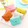 Portefeuilles 2021Japan-Korea creatieve schattige snoep kleur macaron kleine zak lederen eenvoudige pen tas pvc box geld