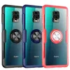 Xiaomi Poco X 3 NFC Pro F3 M3 MI 10T PRO 11のためのRedmi注10 10S 9S 9 8 Proクリア耐衝撃性の電話カバーのためのリングケース