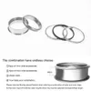 Cremo Black Rings Titanium Brand Interchangeable Simple Stainless Steel Ring Fashion Jewelry Whole