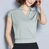 Mode Vrouwen Shirt Dames Tops Witte Shirts Solid Office Lady V-hals Plus Size Harajuku Kleding 3811 50 210510