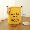 Waterproof Laundry Baskets Foldable Cloth Storage Basket Box For Bathroom Large Size Home Supplies 210423