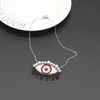 Lange handgemaakte persoonlijkheid Eye Shourouk Wind Accessories Fashion Necklace 885 Chokers