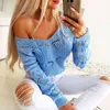 Casual Patchwork Striped Women Stickad Sweater Spring Höst Tre-Quarter Sylse Pullover Toppar Ladies V Neck Hollow Out Sweater 210515