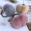 Berets Fur Earmuff Kvinnors Vinter Öron Skydd Antifreeze Earmuffs Warmers Mask