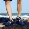 Мужчины Aqua Shoes Босиком Плавание Человек выше по течению Дышащие кроссовки Пешие прогулки Спорт Быстрая Сушильная река Морская вода Y0714