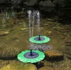 Güneş Su Pompası Yüzer Waterpomp Panel Kiti Çeşmesi Havuz Pompası Kiti Lotus Yaprağı Yüzer Gölet Sulama Dalgıç Bahçe Su Pompası