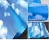 Window Stickers Self-Adhesive Film Opaque Sky Cloud Stain Glass Privacy Bedroom Kitchen Balcony Decorative Vinile270n