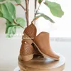 Ayak bileği botları artı beden 43 kadın moda sivri uçlu ayak parmağı 3-5cm kalınlıkta topuk ayakkabıları Avrupa gündelik platform 21 platm