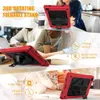 2-in-1 robuste Funda-Tablet-Abdeckung für Samsung Galaxy Tab A7 10,4'' 2020, robuste Silikon-Hartschale mit Ständer für SM-T500 und SM-T505