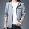 Saldi Designers Giacca moda Uomo Streetwear Giubbotto bomber causale Uomo Giacca a vento con cerniera con cappuccio Cappotto sportivo da uomo Slim Fit Capispalla maschile