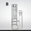 Bong ash catcher 18mm male female 8 arms ashcatchers glass water pipes smoking accessories bowls adapter triple honeycomb perc 18.8mm